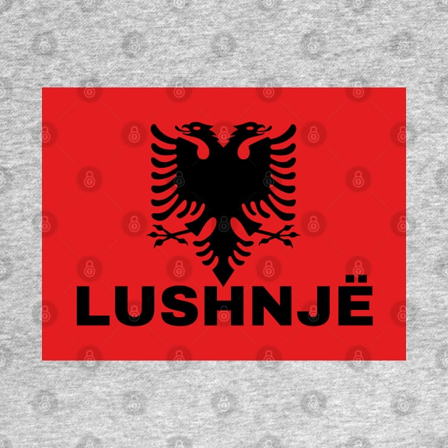 Lushnjë City in Albanian Flag by aybe7elf